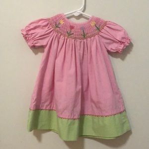 Anavini • Smocked Tulip Dress